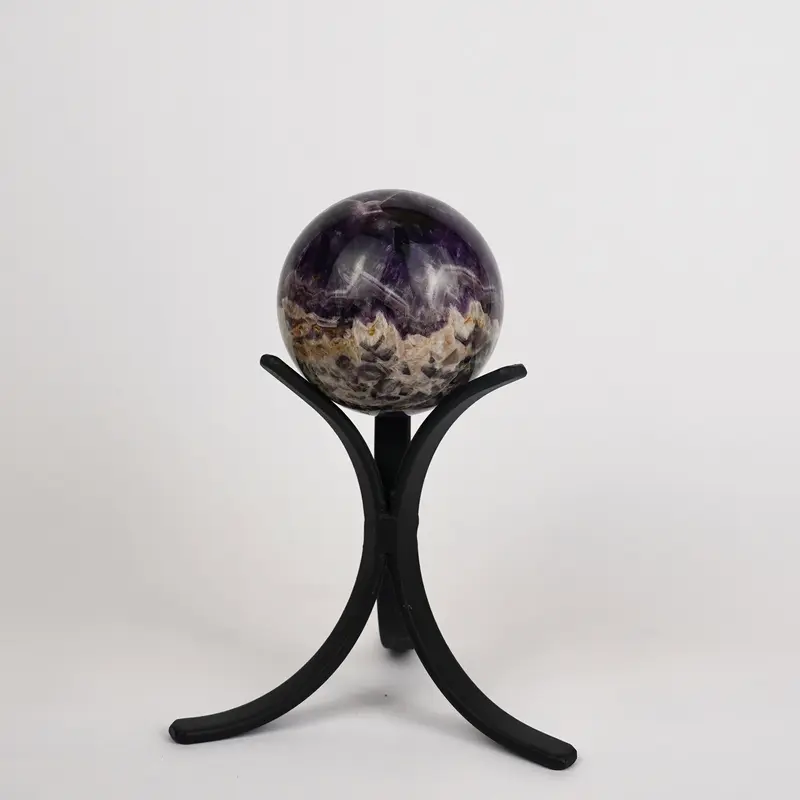 Chevron Amethist Bol + Standaard Nr. 381