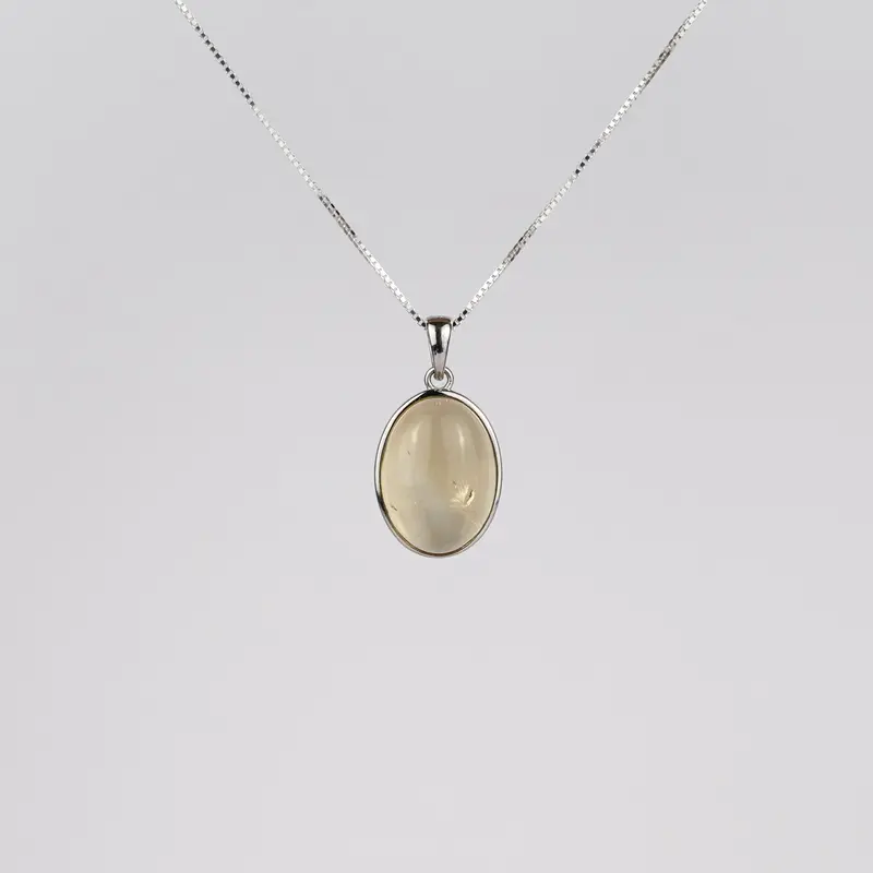 Citrien 925 Zilver Ketting K52