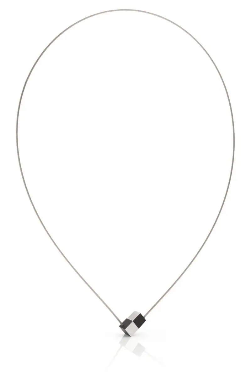 Clic Twee Kubusjes Collier C205Z