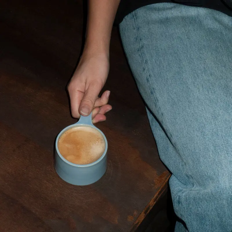 Coffee Cup - Flat Handle