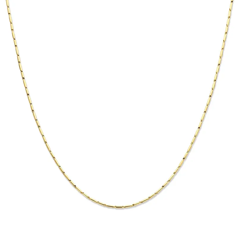 collier 1,9 mm 43 cm 14K geelgoud