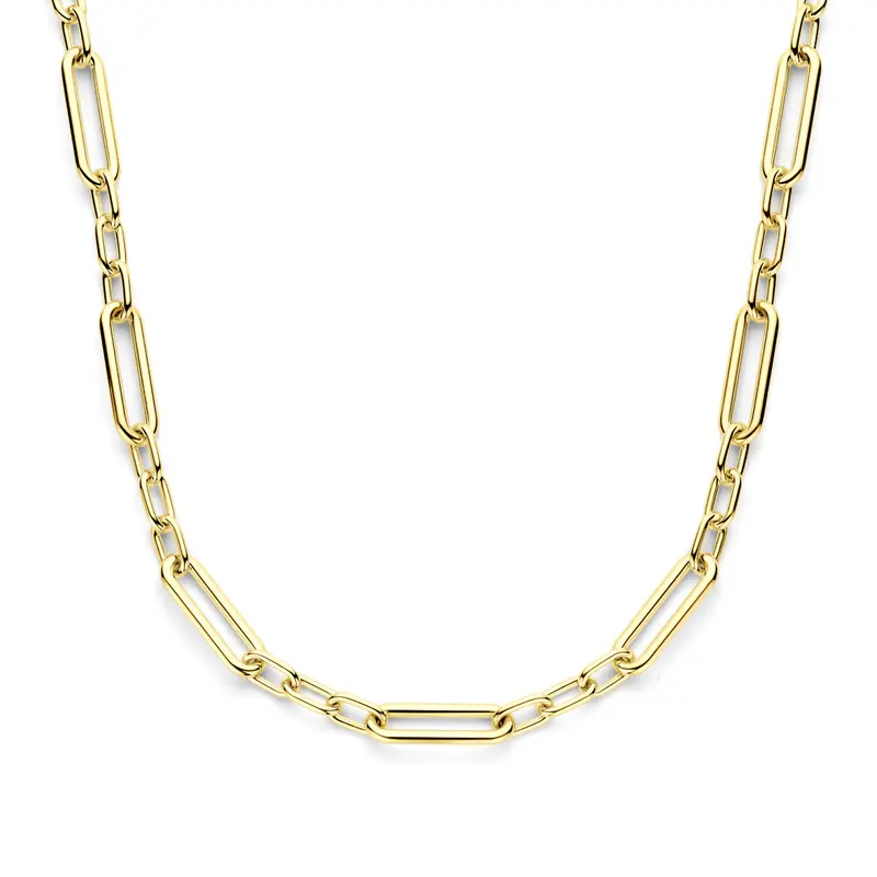 Collier 11 mm 43 + 3 cm 14K geelgoud