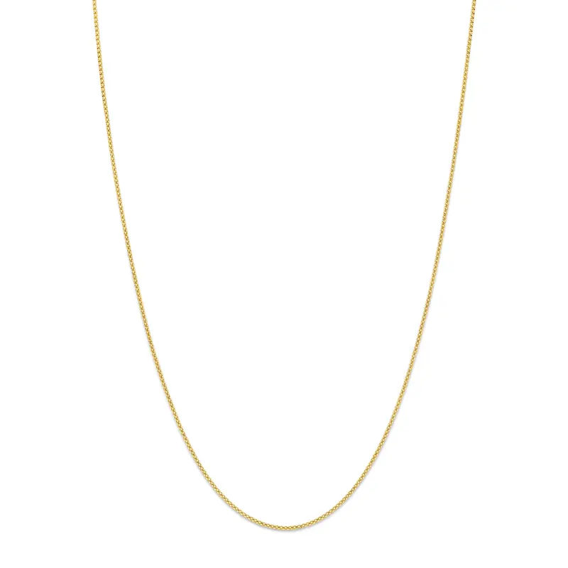 Collier 14K geelgoud 1,2 mm 42 + 3 cm – 4036515