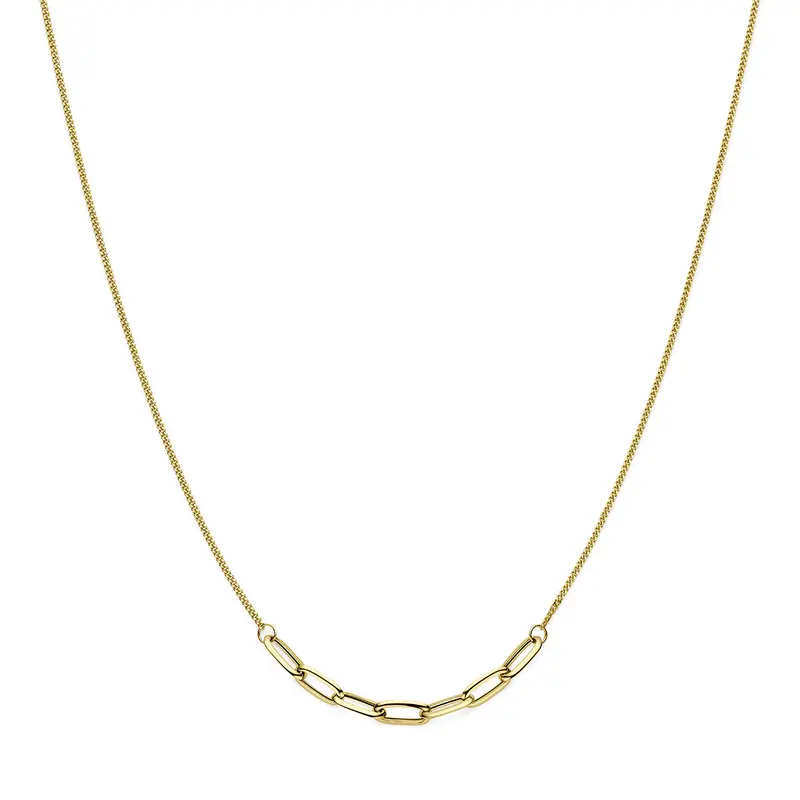 Collier 14K geelgoud 41 + 4 cm