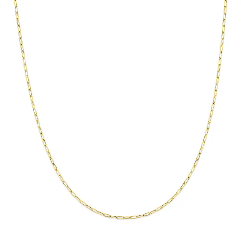 Collier 2,3 mm 45cm 14K geelgoud