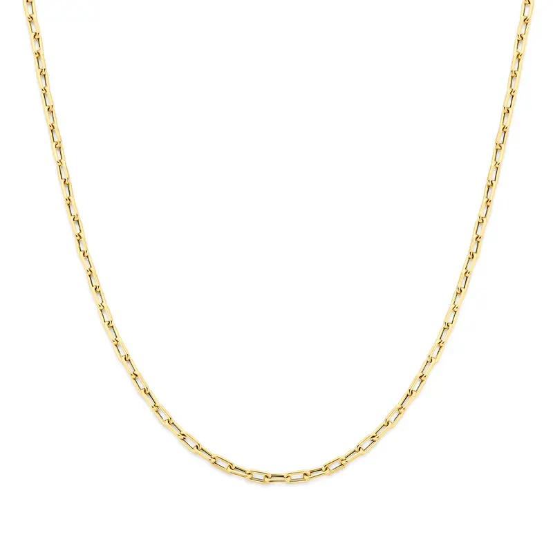 Collier 3,5 mm 9K geelgoud 42 cm