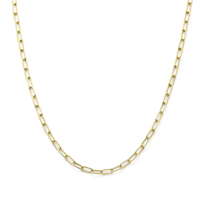 Collier 4,7 mm 45 cm massief 9K geelgoud