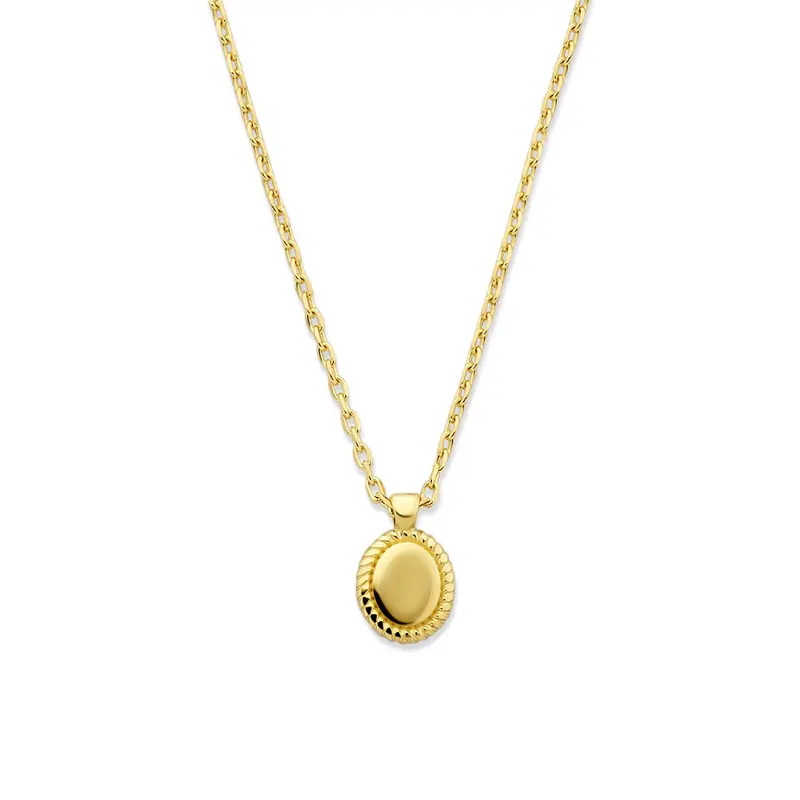 Collier 41 - 43 - 45 cm 14K geelgoud 8,5 x 5,5 mm – 4035405