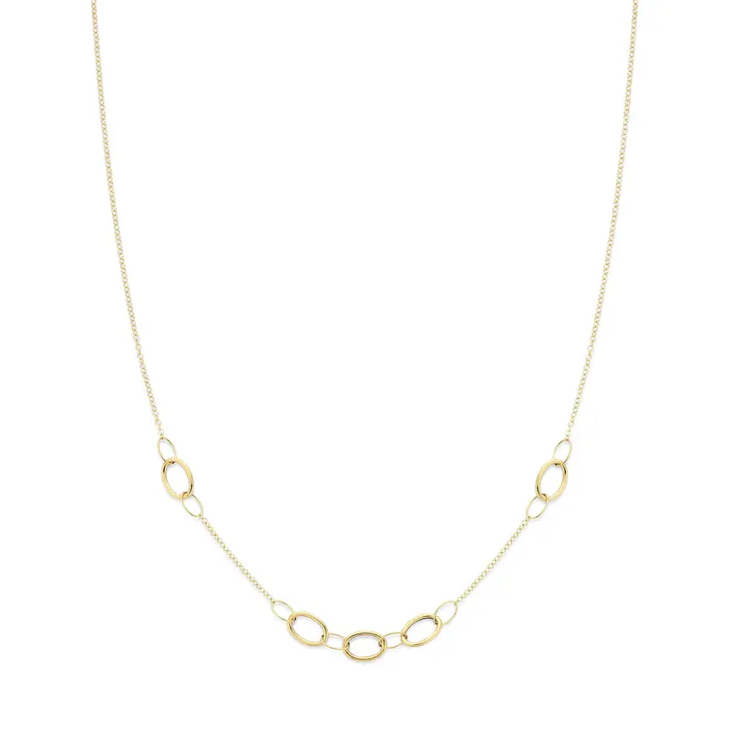 Collier 43 + 2 cm 14K geelgoud 7 mm – 4035665