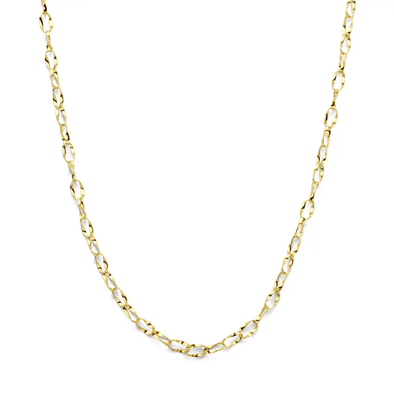 Collier 5 mm 45 cm 14K geelgoud – 4034356