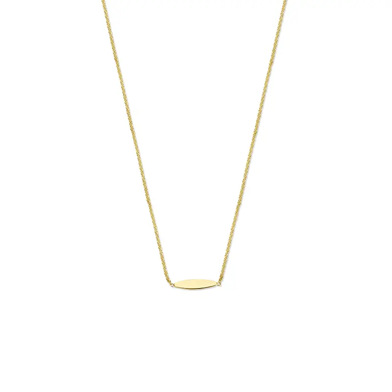 Collier 9K geelgoud 41 - 43 - 45 cm 3.2 mm