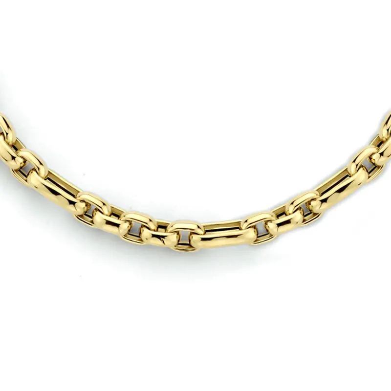collier anker 4,8 mm 45 cm 14K geelgoud