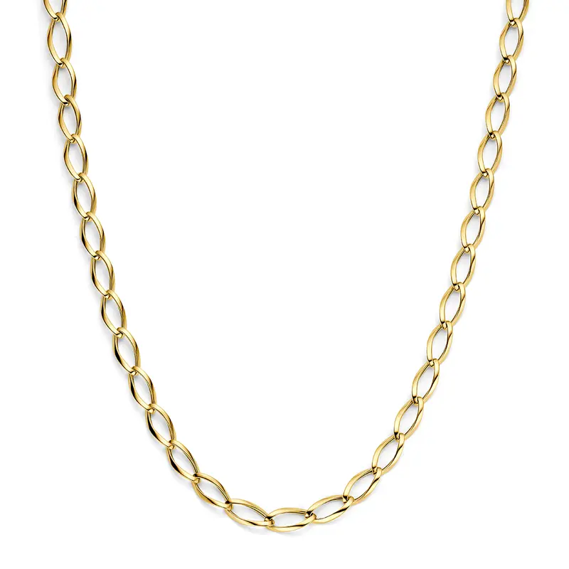 Collier anker 9K geelgoud 6 mm 45 cm – 8002022