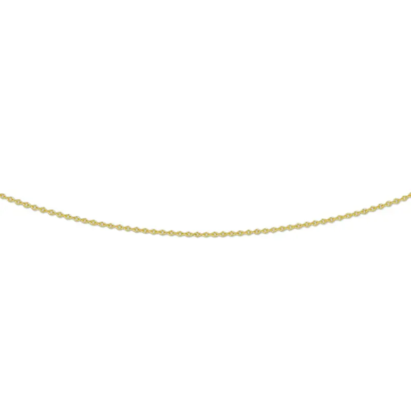collier anker plat 0,8 mm 41 - 43 - 45 cm 14K geelgoud