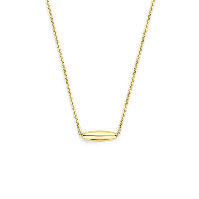 Collier balkje 9K geelgoud 40 - 42 - 44 cm