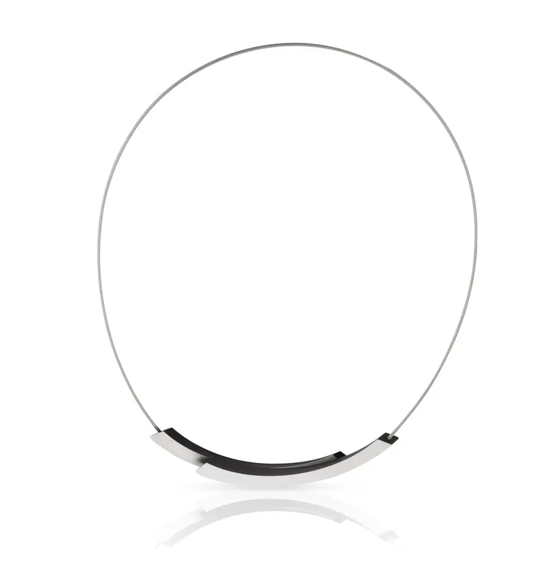 Collier Bogen Zwart C74Z