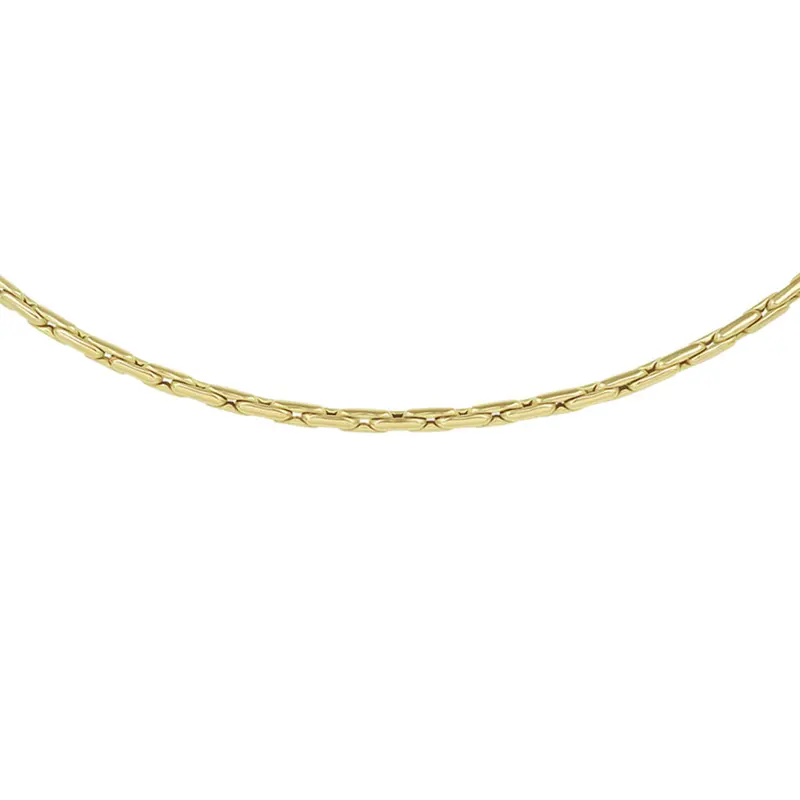 collier cardano 2,7 mm 45 cm 14K geelgoud
