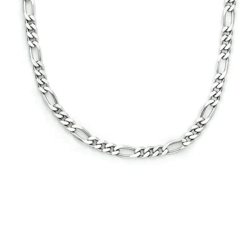 collier figaro 2,2 mm zilver gerhodineerd