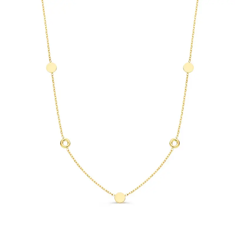 Collier geelgoud