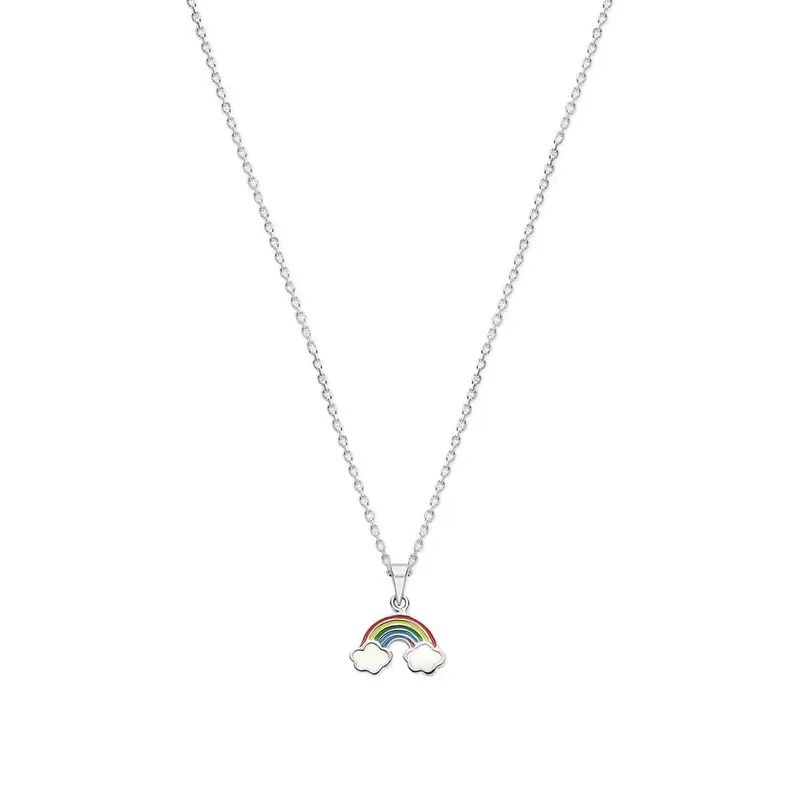 Collier Gerhodineerd Zilver voor Kinderen 15 x 12,5 mm – 1340078