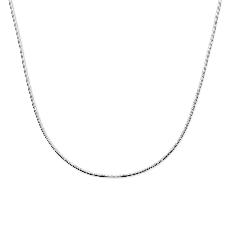 Collier gourmette 2 mm 40 + 4 cm zilver