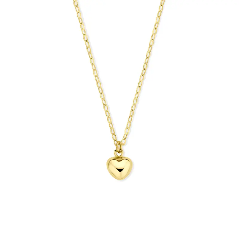 Collier hartje 40 - 42 cm 14K geelgoud 5,5 x 6 mm – 4034575