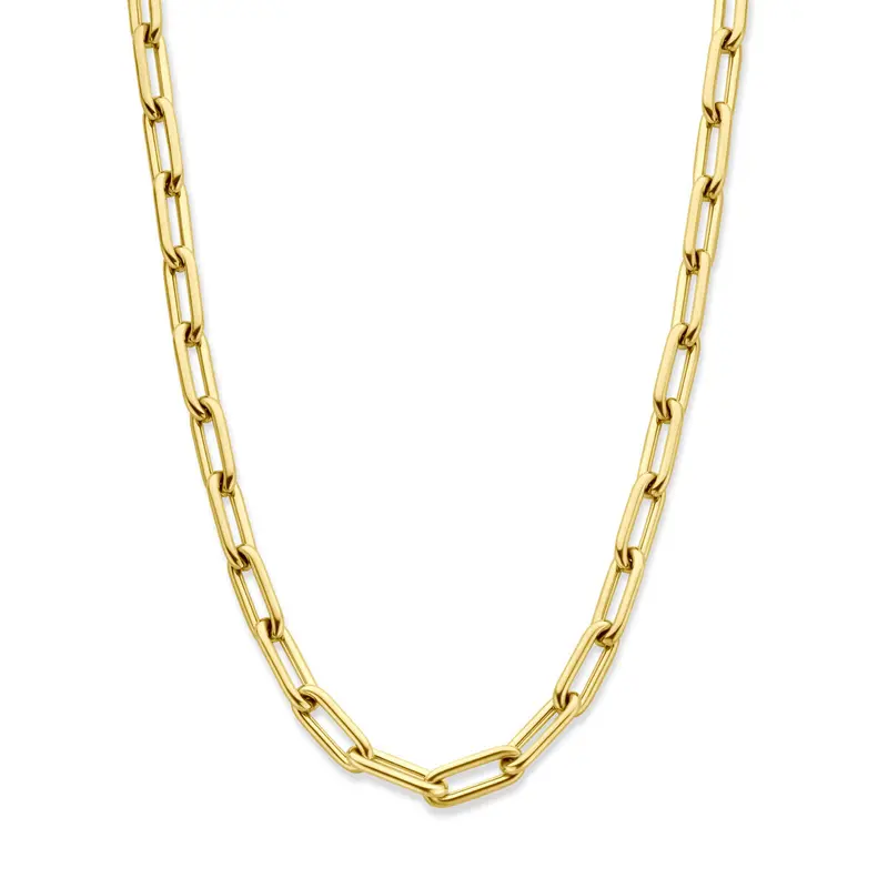 Collier ion plating 8 mm 44,5 + 5 cm edelstaal