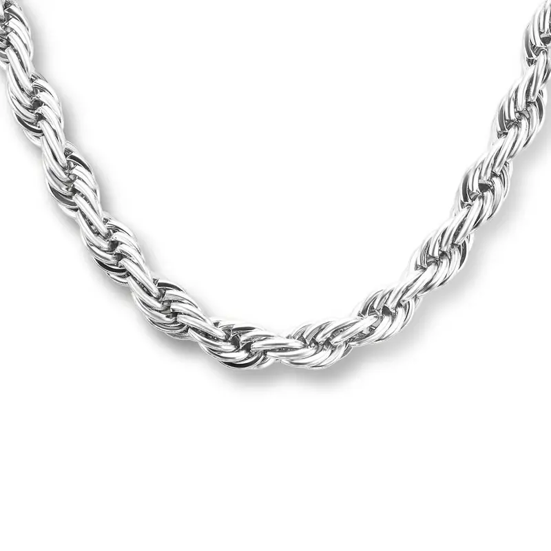 collier koord 5,7 mm 43 + 3 cm edelstaal