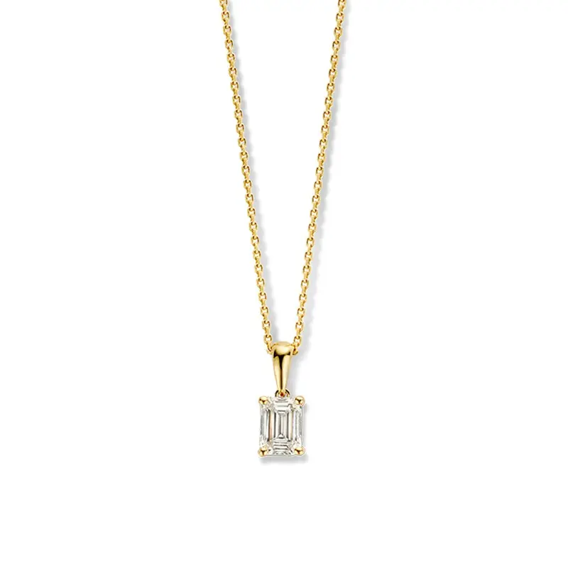 Collier Nora 0,50 crt. Geelgoud