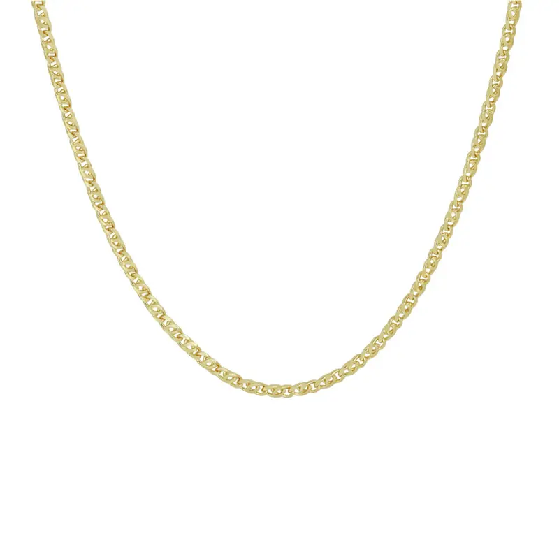 collier valkenoog 1,9 mm 45 cm 14K geelgoud