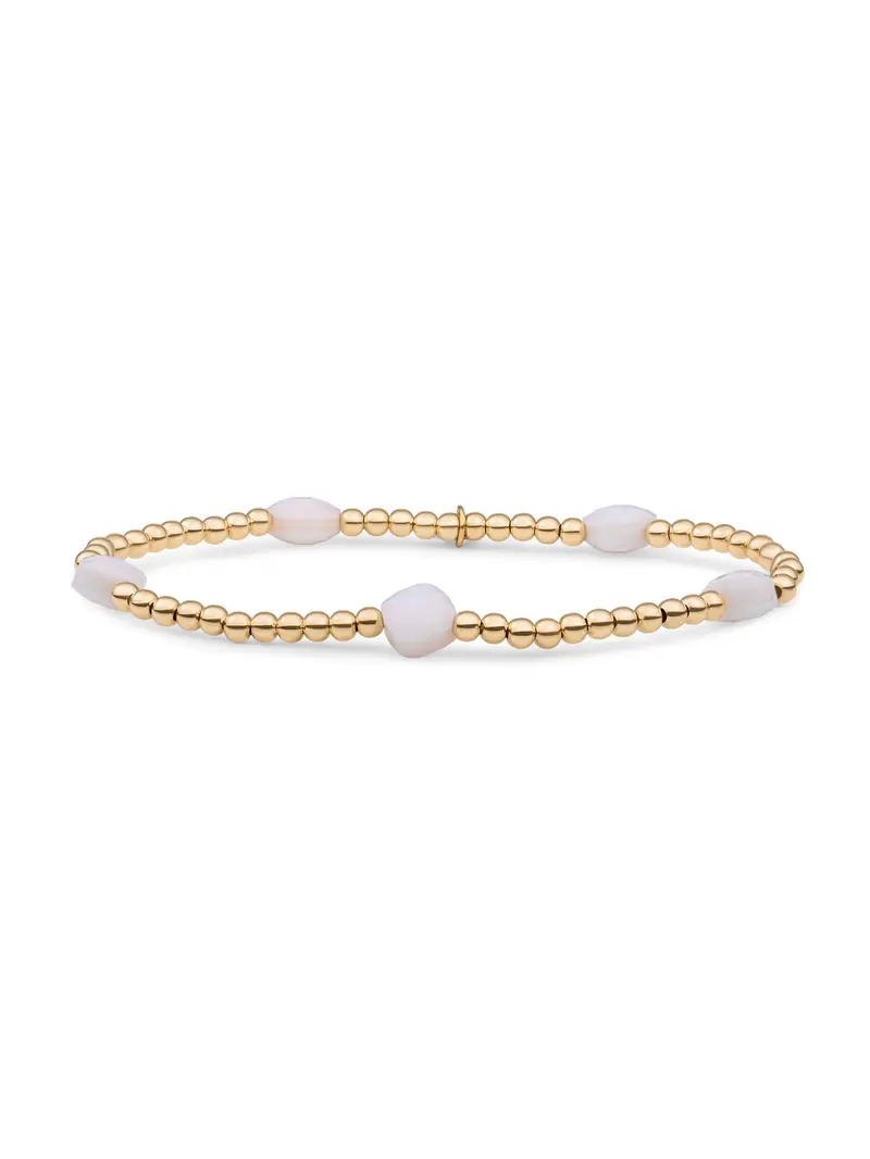 Cushion Cut Armband Pearl
