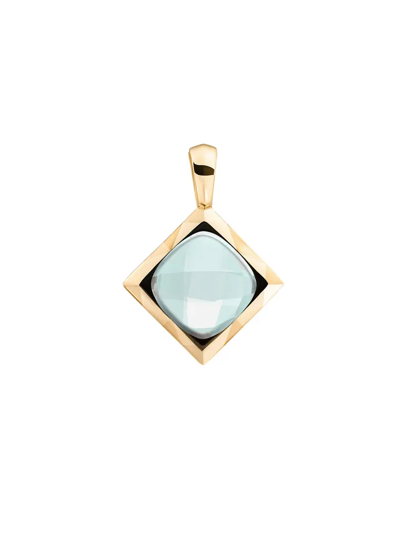 Cushion Cut Pendant Opalite