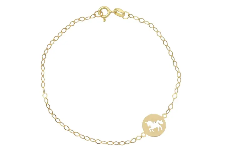 Dames Armband Eenhoorn 14K Goud BeMy