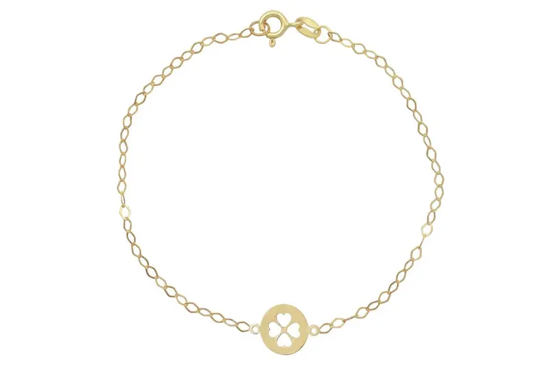 Dames Armband Klavertje Vier 14K Goud BeMy