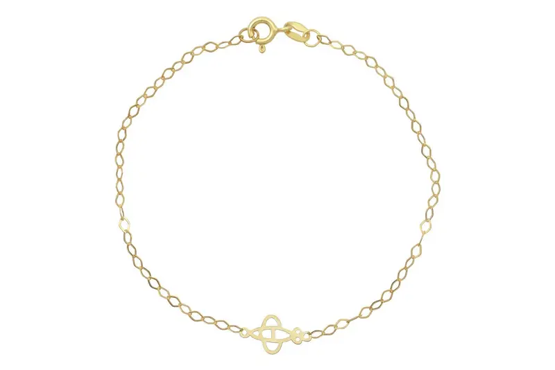 Dames Armband Vliegtuig 14K Goud BeMy