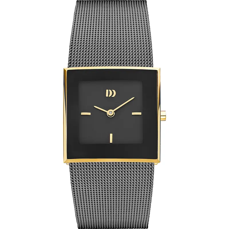 Danish design dames horloge grijze wijzerplaat - IV70Q973