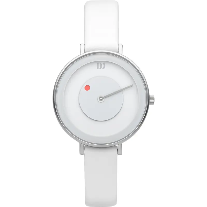 Danish design dames horloge witte wijzerplaat - IV12Q1260
