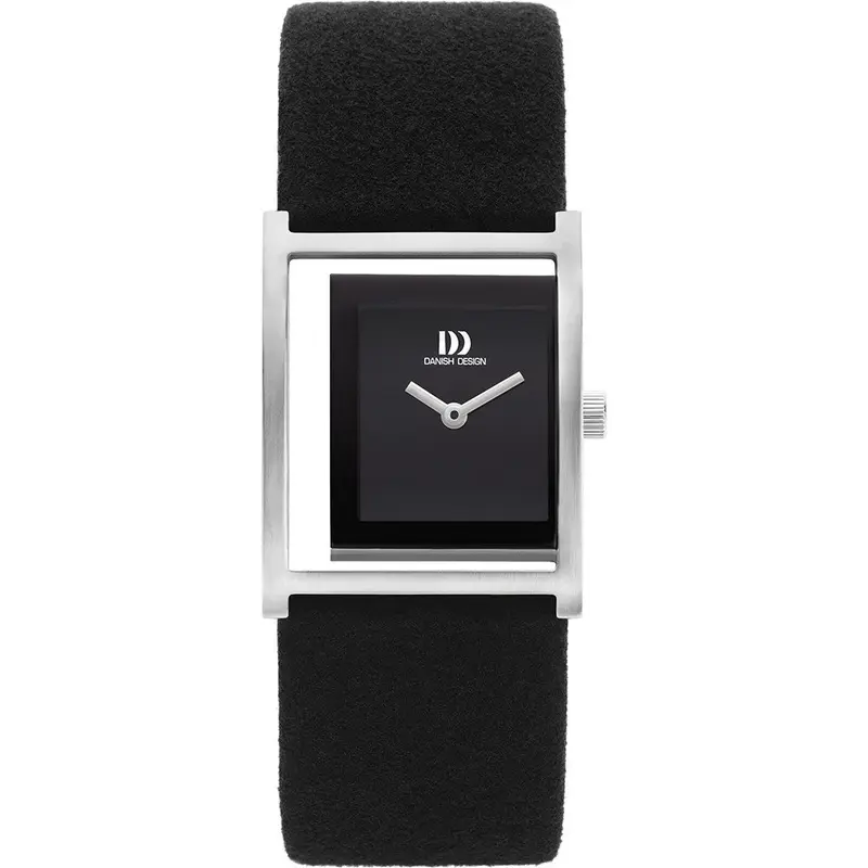 Danish design dames horloge zwarte wijzerplaat - IV13Q1292