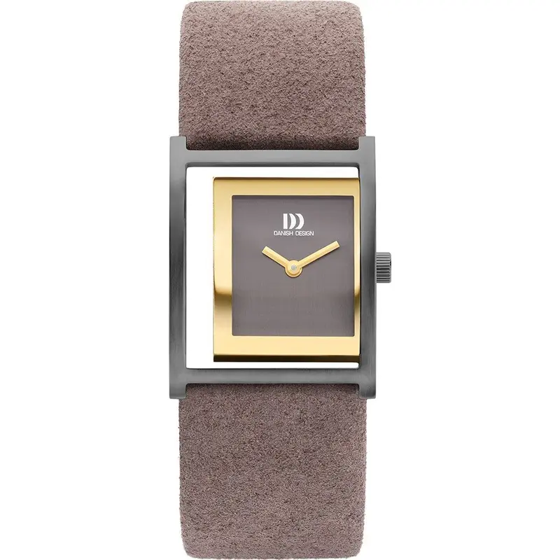 Danish design dames horloge zwarte wijzerplaat - IV16Q1292