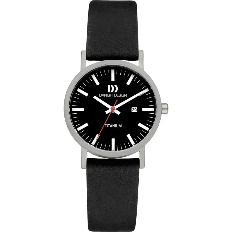 Danish design dames horloge zwarte wijzerplaat - IV23Q199