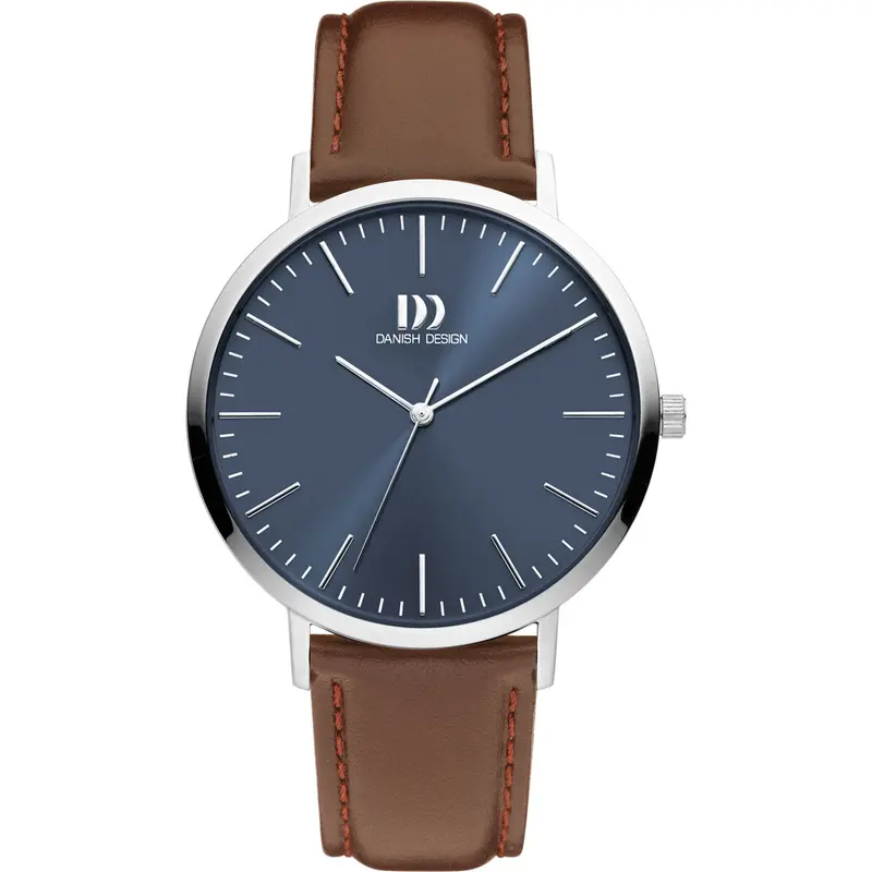 Danish design heren horloge blauwe wijzerplaat - IQ22Q1159