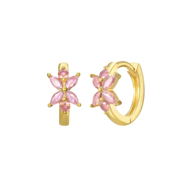 Delfina hoops roze