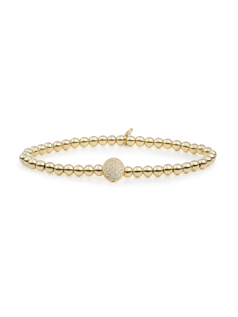 Disc Galaxy Armband Zirconia