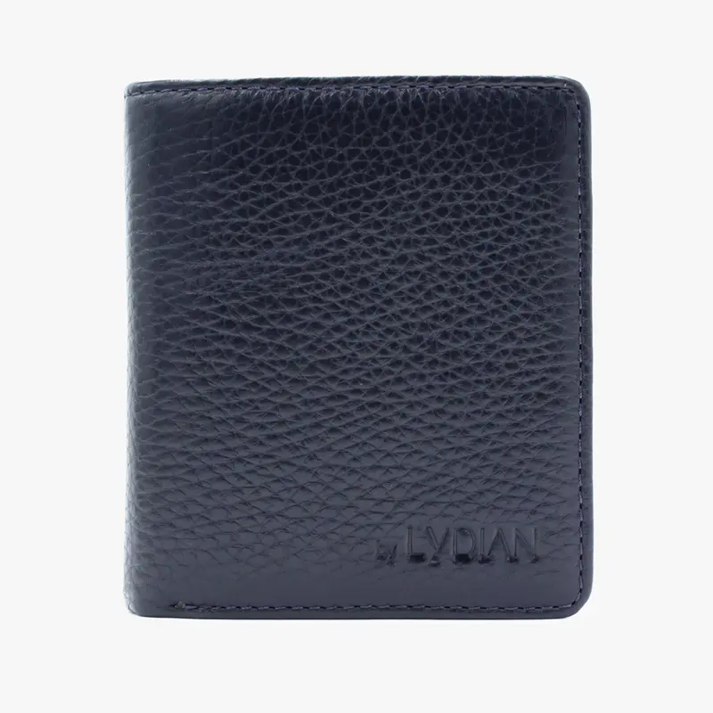 Donker Blauwe Leren Portemonnee BLW703-L