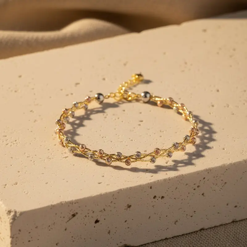 Dorika Armband Tricolor | 925 Zilver