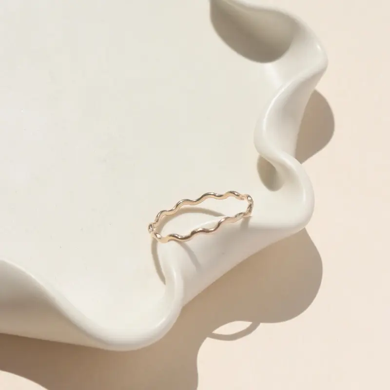 Dreamwave Stacking Ring