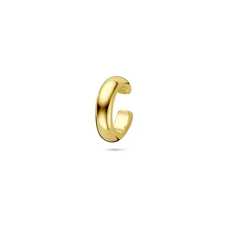 Ear cuff 12,5 mm 1 micron zilver verguld – 2104079