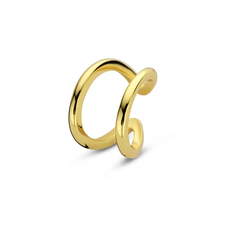 Ear cuff 12 mm 1 micron zilver verguld – 2104165