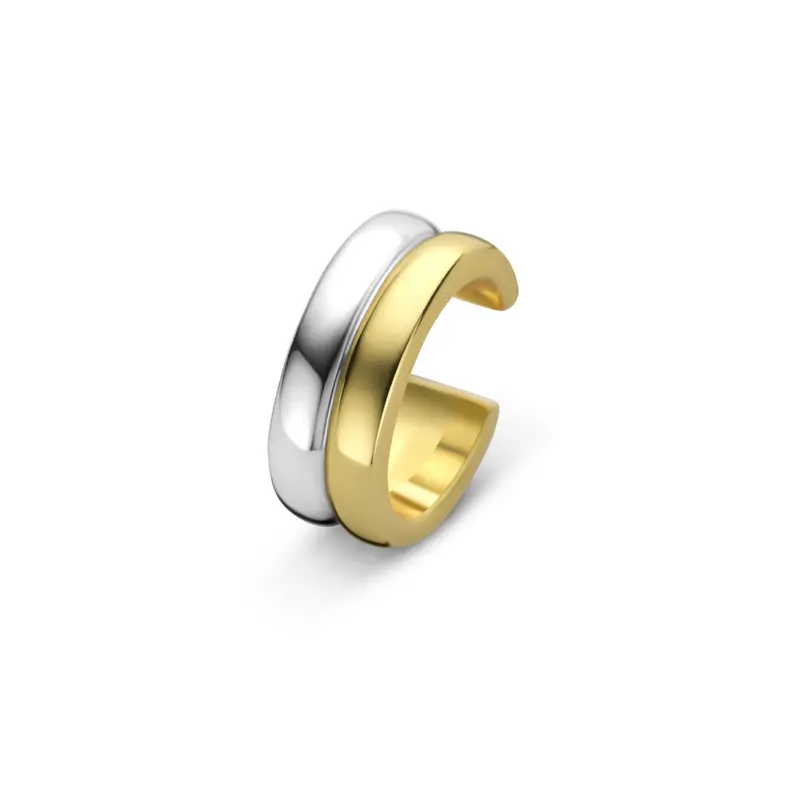 Ear cuff 12 mm 1 micron zilver verguld – 2200475