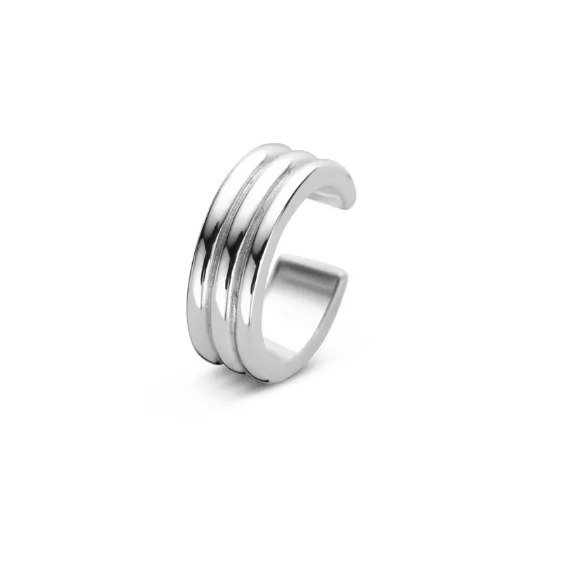Ear cuff 12 mm zilver – 1342137